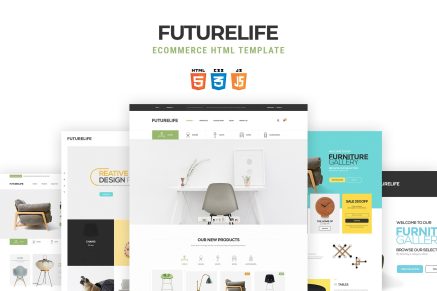 Futurelife | eCommerce HTML Template