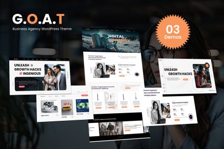 G.O.A.T – Business Agency Theme