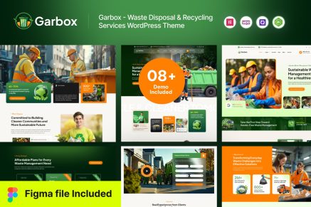 Garbox – Waste Disposal & Recycling Theme