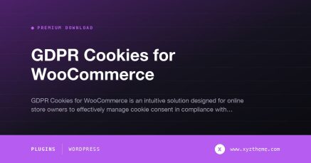 GDPR Cookies for WooCommerce