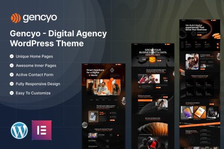 Gencyo – Digital Agency WordPress