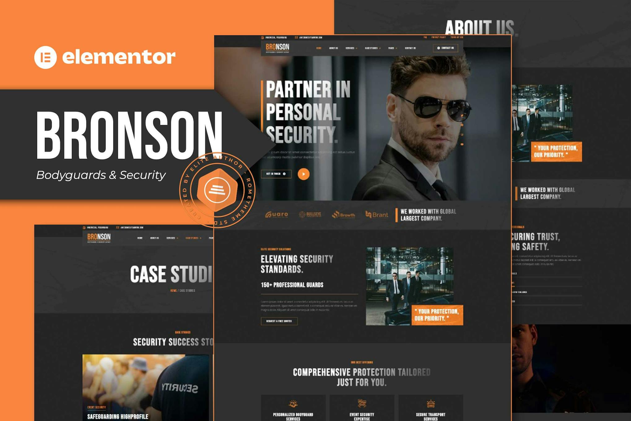 Gensur – Insurance Agency Elementor Template Kit