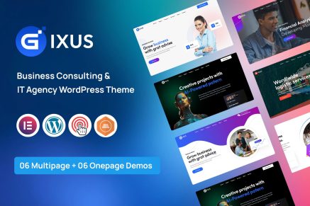 Gixus – Multipurpose WordPress Theme