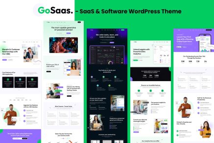 Gosaas – SaaS & Software WordPress Theme