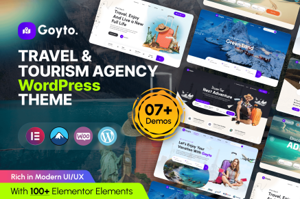 Goyto – Travel WordPress Theme