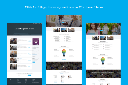 ATENA – College, University and Campus WordPress