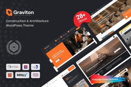 Graviton – Construction WordPress Theme