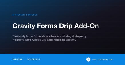 Gravity Forms Drip Add-On