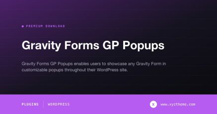 Gravity Forms GP Popups