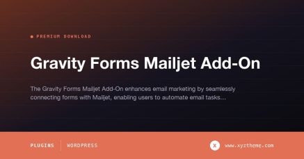 Gravity Forms Mailjet Add-On