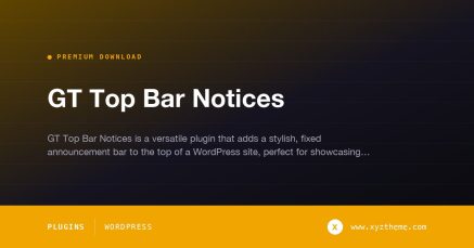 GT Top Bar Notices