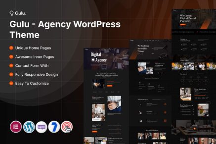 Gulu – Agency WordPress Theme