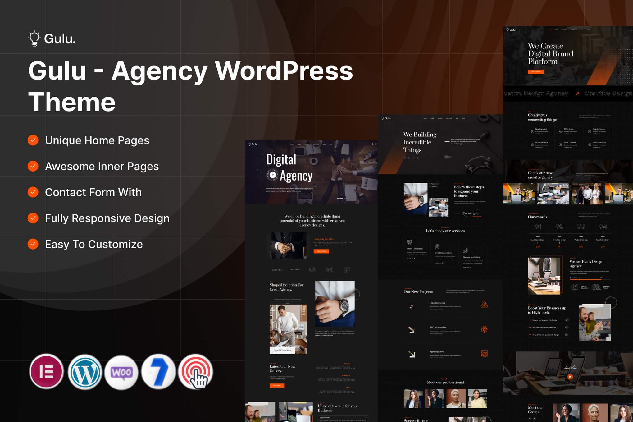 Gulu – Agency WordPress Theme