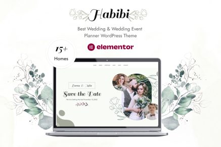Habibi – Wedding & Wedding Planner WordPress Theme
