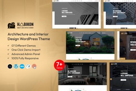 Habikon – Architecture & Interior Design WP Theme