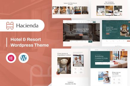 Hacienda | Hotel & Resort WordPress Theme