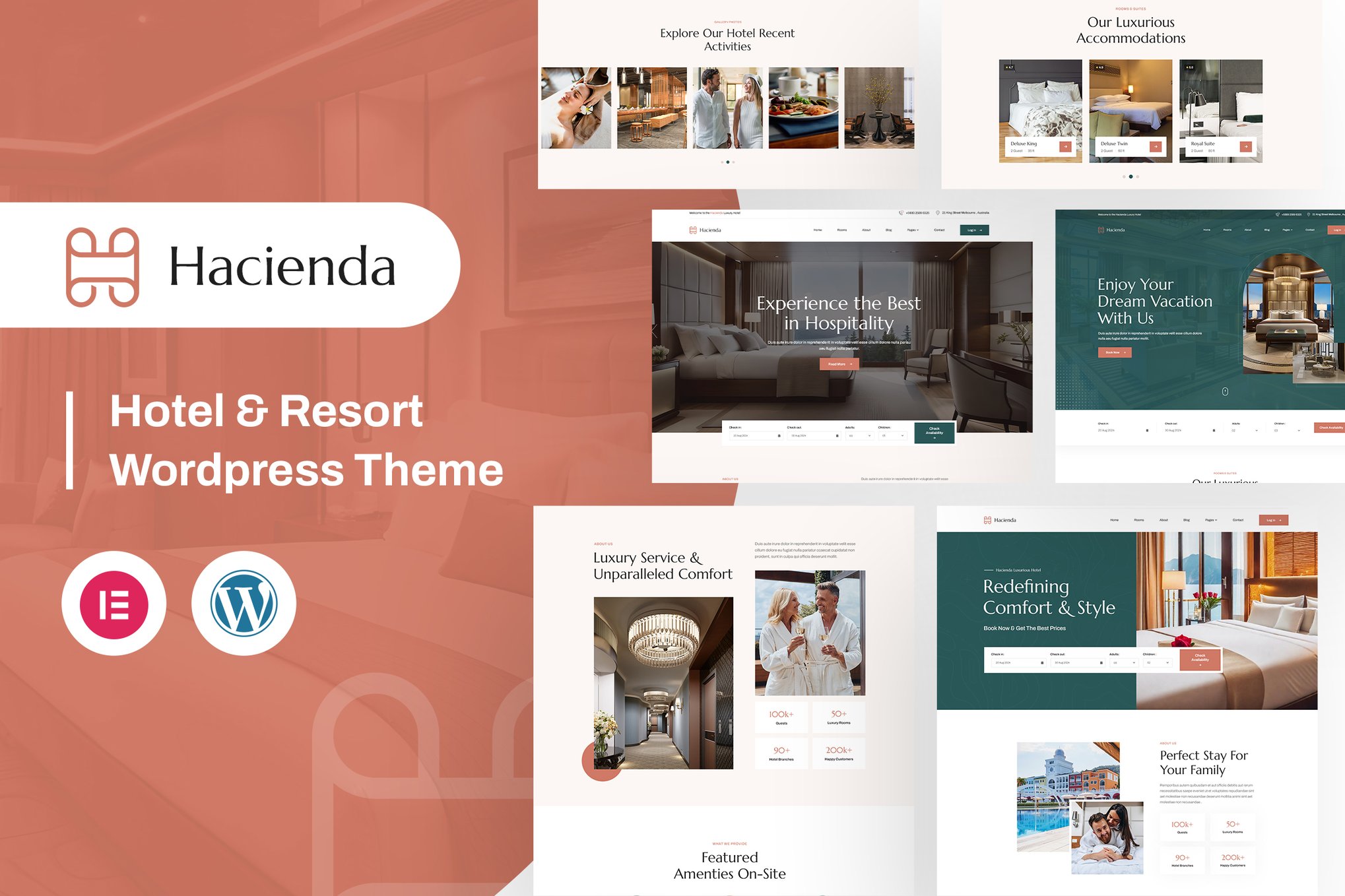 Hacienda | Hotel & Resort WordPress Theme