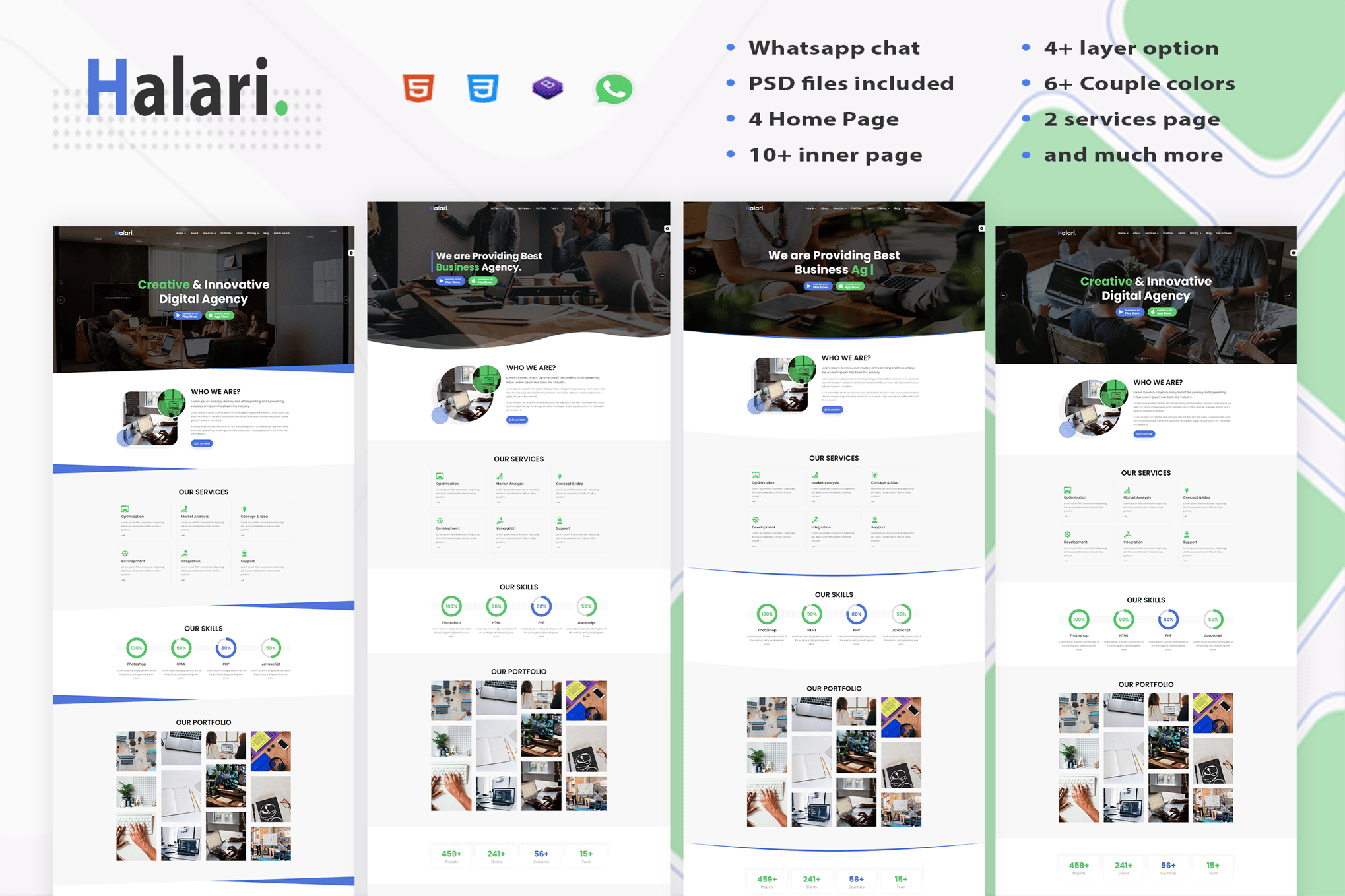 Halari – Software & IT Solution HTML Template