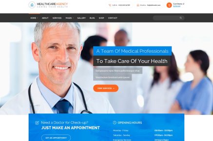 Healthcare Agency – Health & Medical HTML
