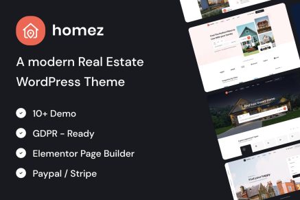 Homez – Real Estate WordPress Theme