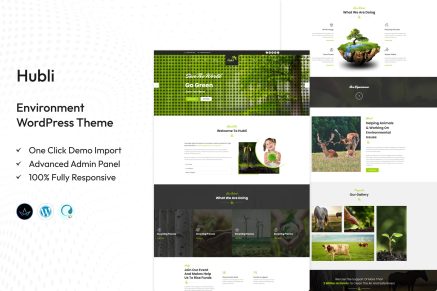 Hubli – Environment WordPress Theme