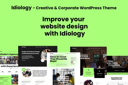 Idiology – Creative & Corporate WordPress Theme