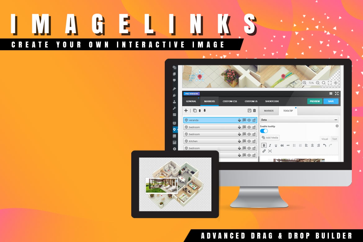 ImageLinks – Interactive Image for WordPress