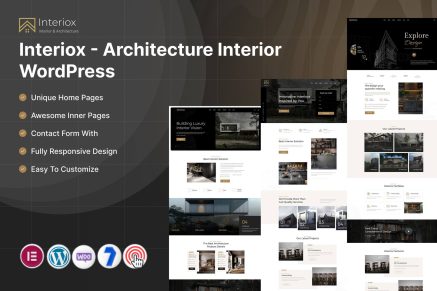 Interiox – Architecture Interior WordPress