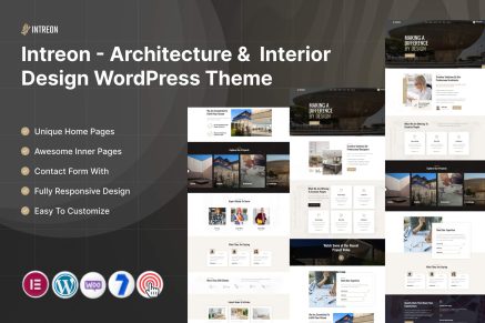 Intreon – Architecture & Interior WordPress Theme