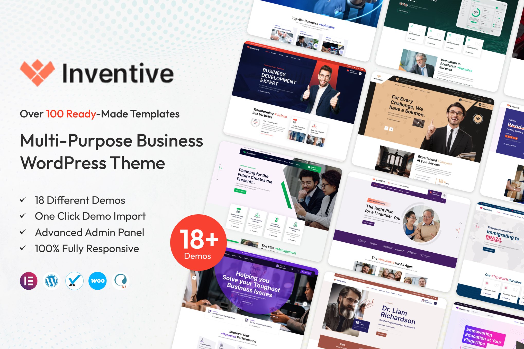 Inventive – Multi-Purpose Business WordPress Theme