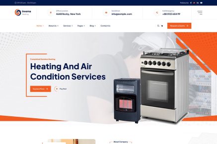 Inverna – Heating & Air Condition Service WordPres