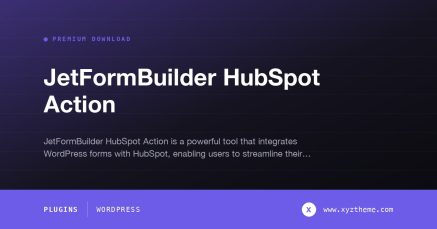 JetFormBuilder HubSpot Action