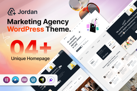 Jordan – Marketing Agency Wordpress Theme