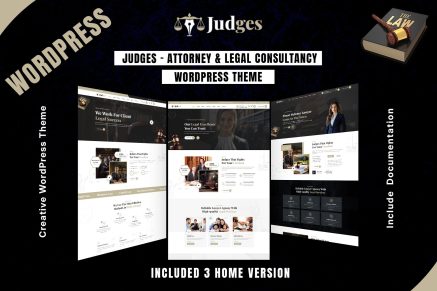 Judges – Attorney & Legal WordPress Theme