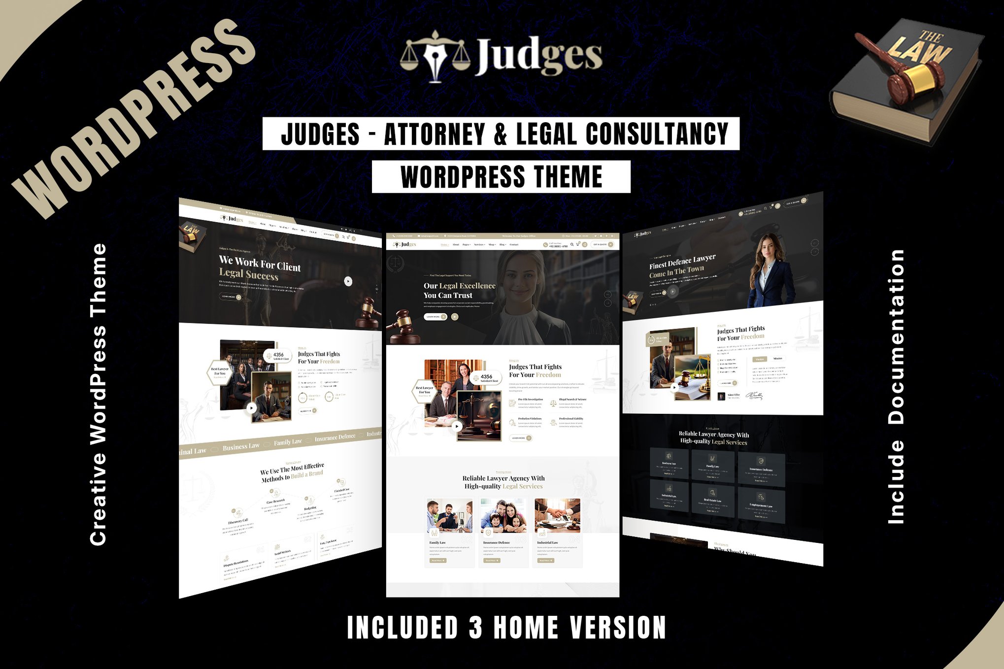 Judges – Attorney & Legal WordPress Theme