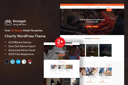 Karangal – Charity WordPress Theme