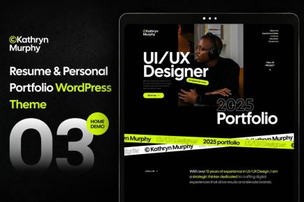 Kathryn – Portfolio & Photography WP Theme