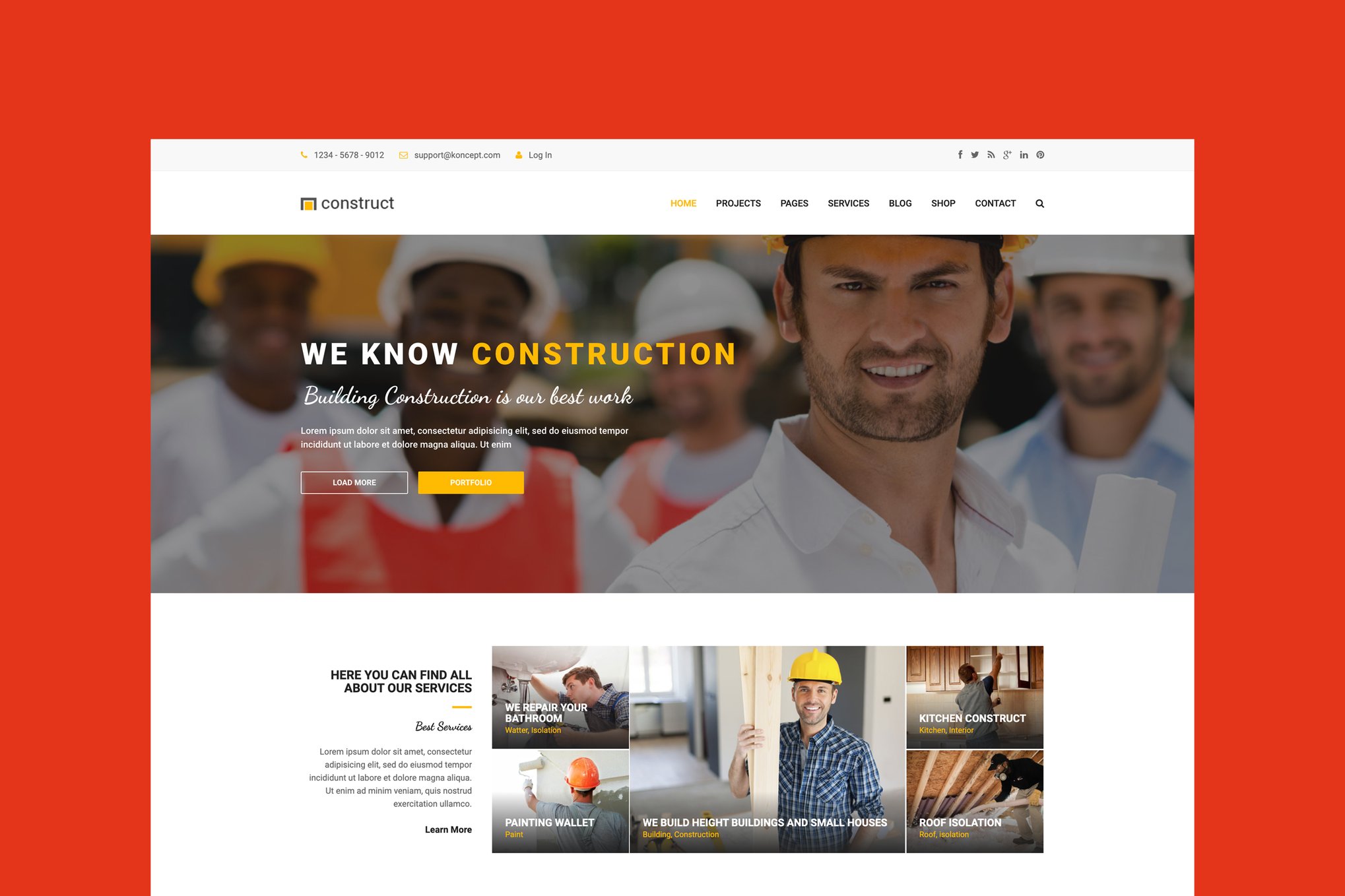 Koncept – HTML5 Multi-Concept Template