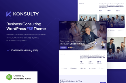 Konsulty – Business Consulting WordPress Theme