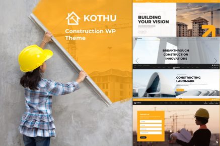 Kothu – Building & Construction WordPress Theme