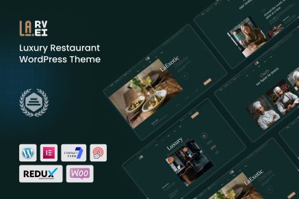 La.Revi – Luxury Restaurant WordPress Theme