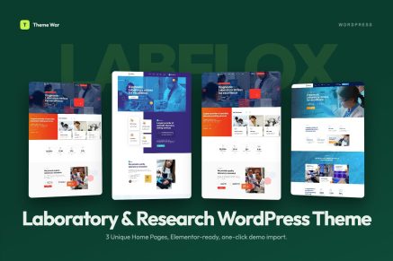 Labflox – Laboratory & Research Responsive WordPre