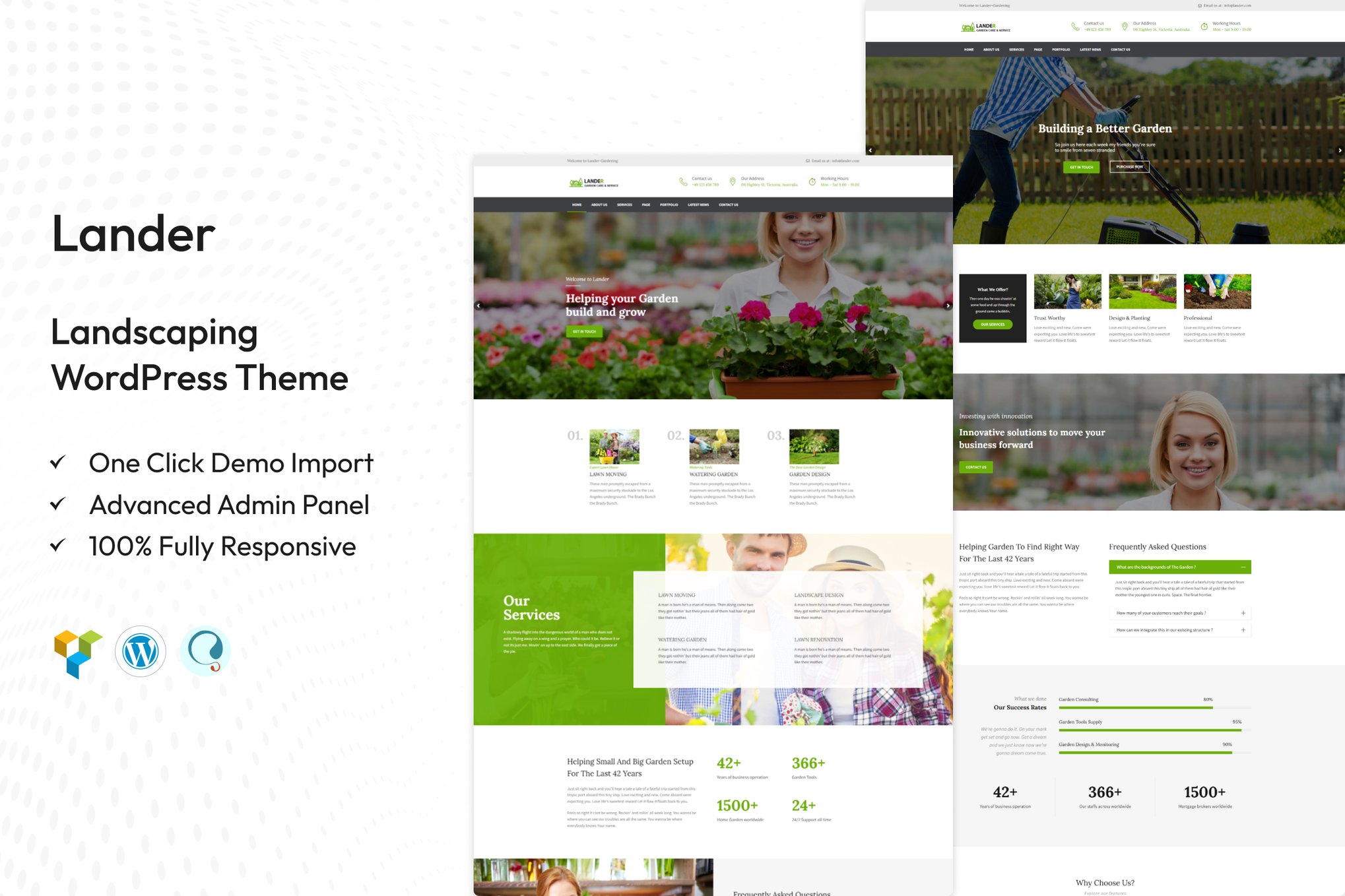Lander – Landscaping WordPress Theme