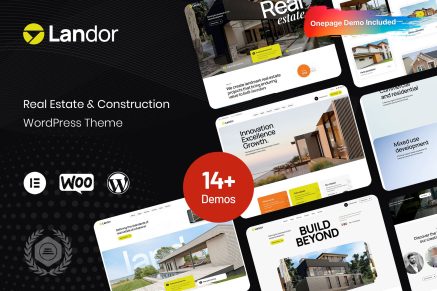 Landor – Real Estate & Construction Group Theme