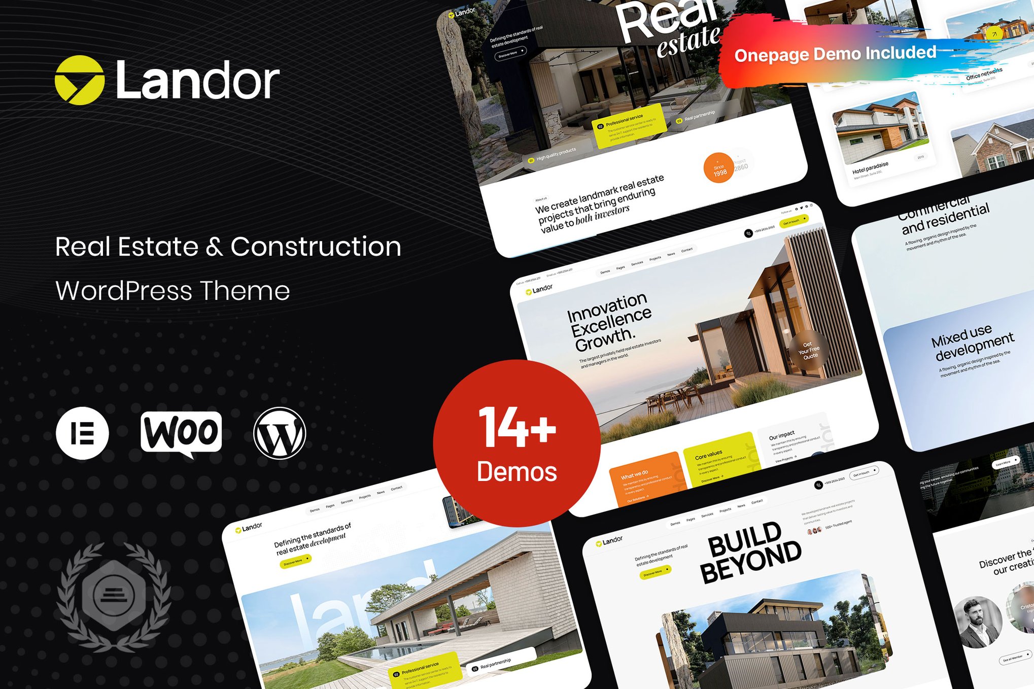 Landor – Real Estate & Construction Group Theme