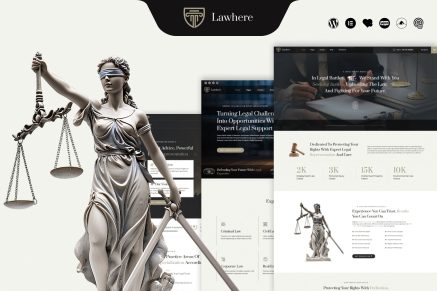 Lawhere – Lawyer & Attorney WordPress Theme