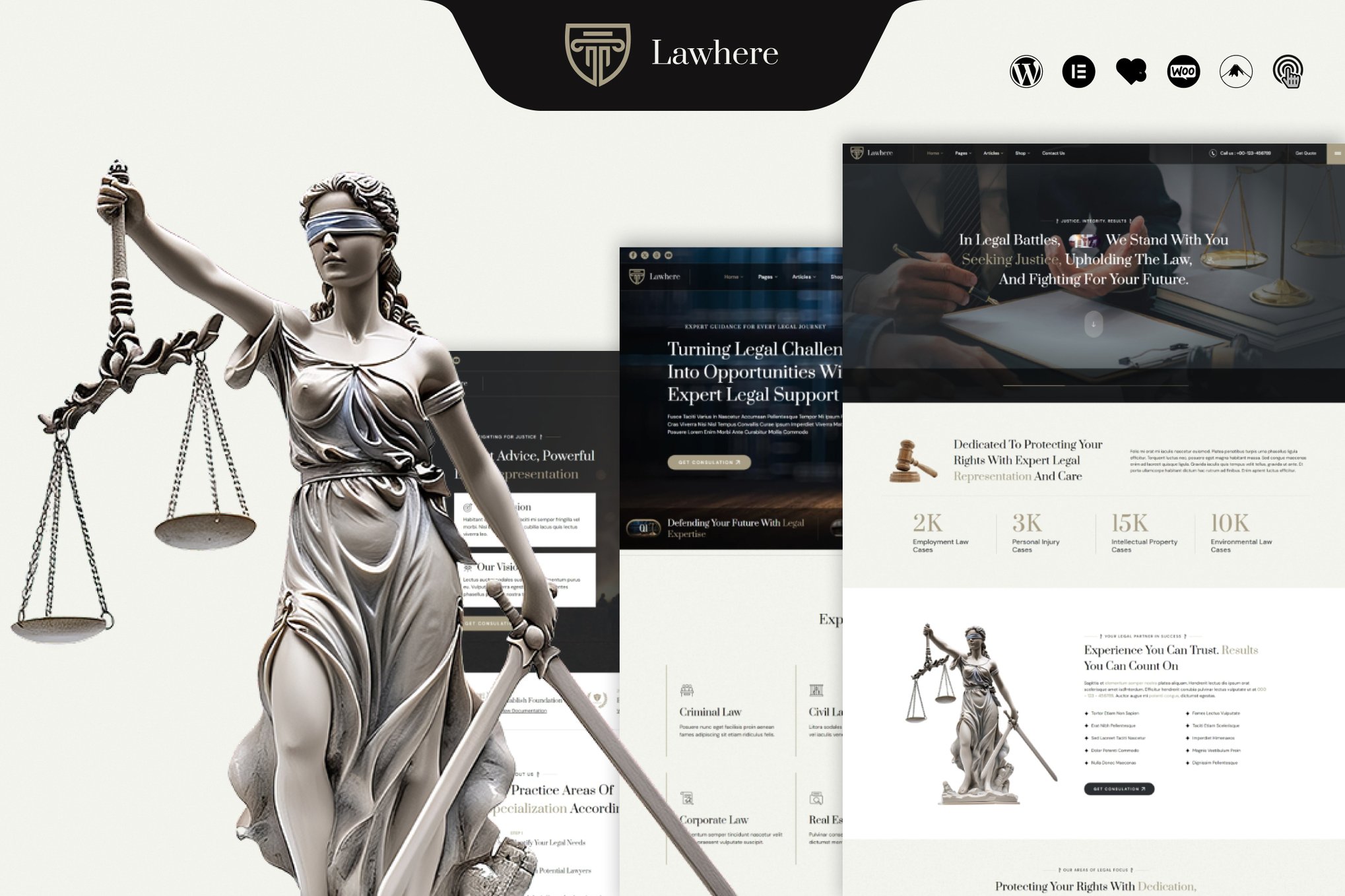 Lawhere – Lawyer & Attorney WordPress Theme