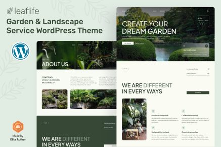 LeafLife – Garden & Landscape Service WP Theme