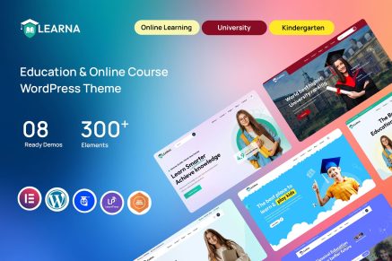 Learna – Education & Online Course WordPress Theme