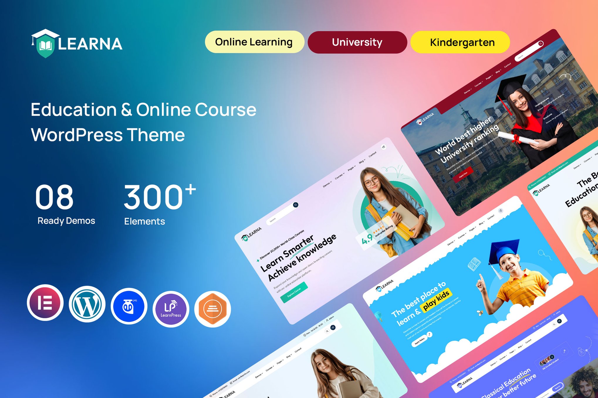 Learna – Education & Online Course WordPress Theme